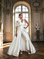 Genevieve Gown 3-piece Set with Overskirt