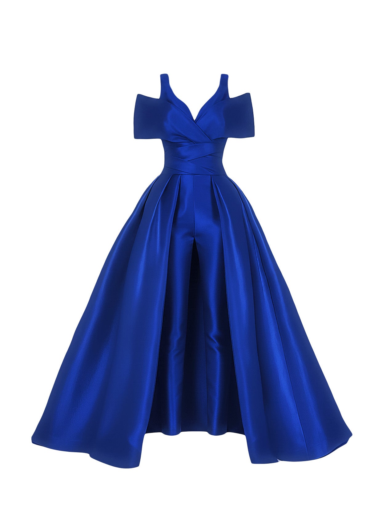 Genevieve Gown 3-piece Set with Overskirt