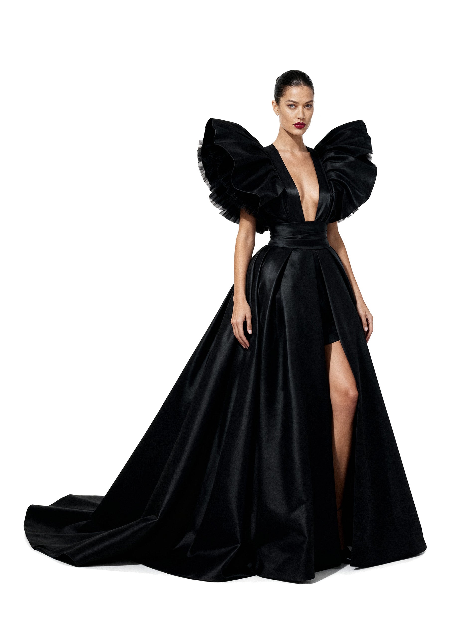 Base Ball Gown Overskirt