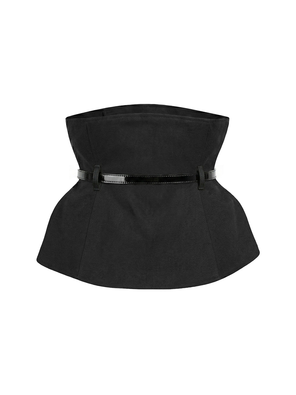 Georgette Denim Corseted Belt Busk