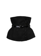 Georgette Denim Corseted Belt Busk