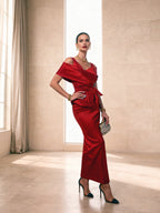 Genevieve Gown 3-piece Set with Overskirt