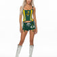 Green Bay Packers Football Team Corset Bustier Top