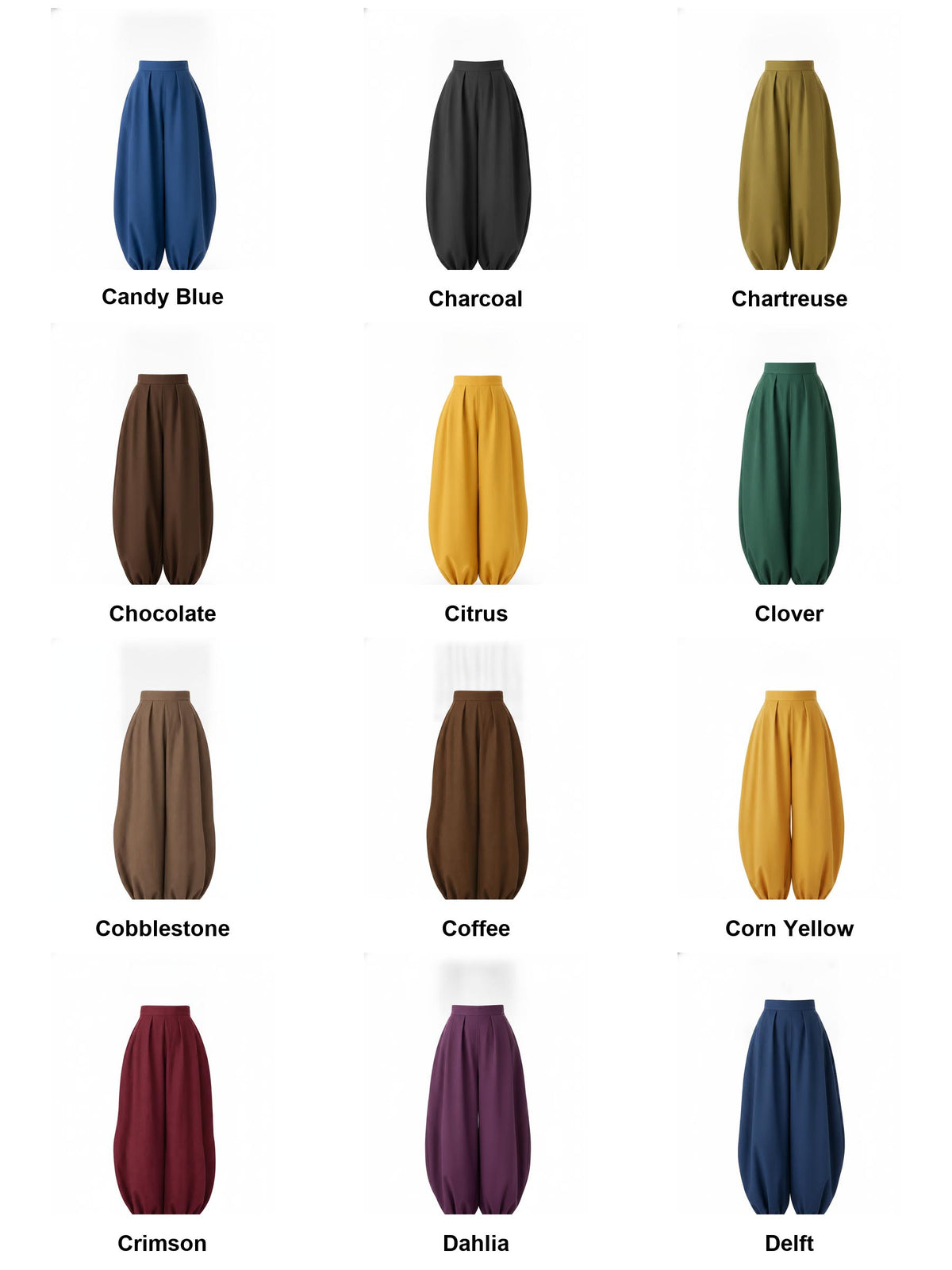Aladdin Balloon  Cotton Trousers