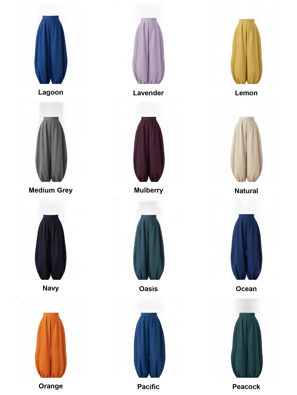 Aladdin Balloon  Cotton Trousers