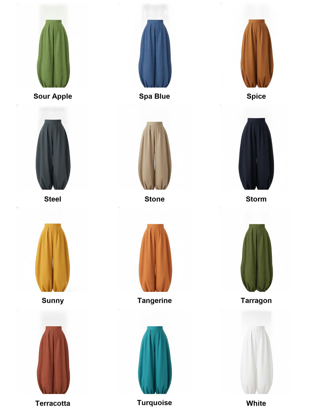 Aladdin Balloon  Cotton Trousers