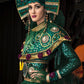 Green Golden Princess, Halloween Costume, Vampire, House of the Dragon - Mologoko Couture