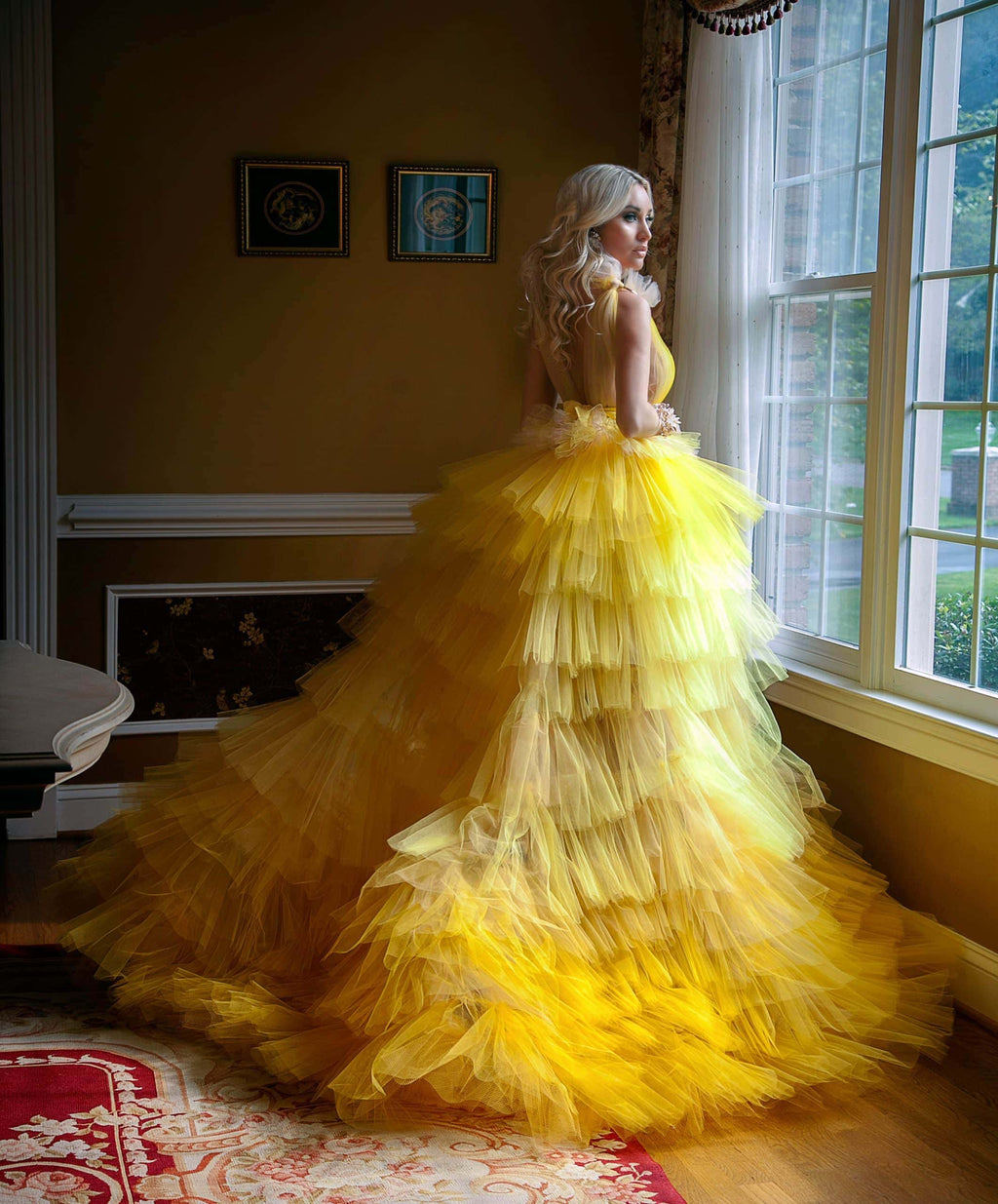 CINDERELLA TULLE BALL GOWN - Mologoko Couture