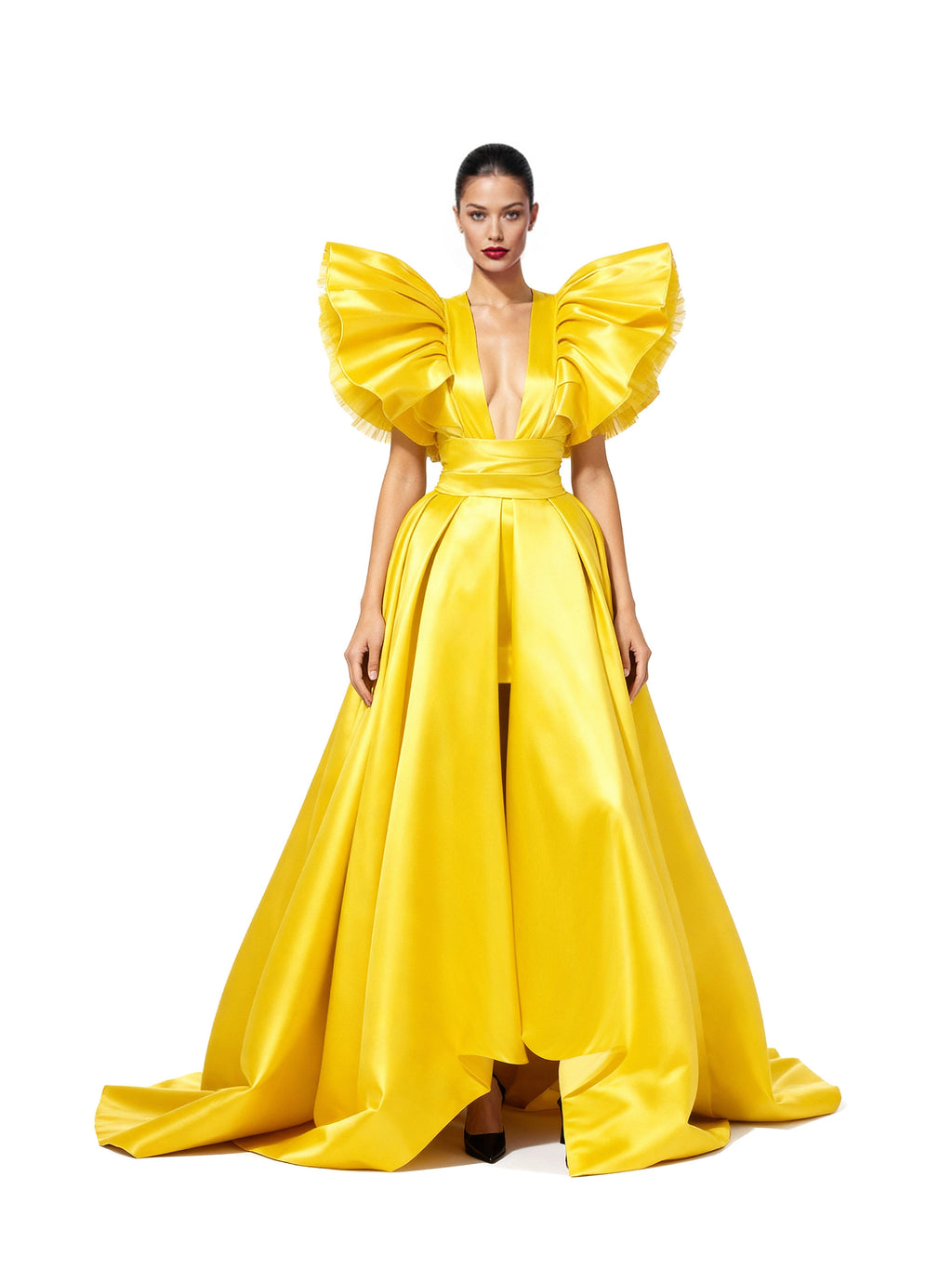 Katrina Red Carpet Style Couture Gown Set