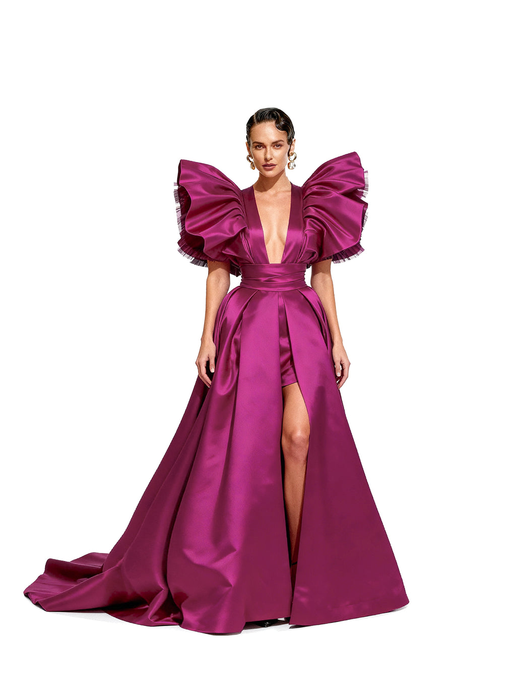 Katrina Red Carpet Style Couture Gown Set