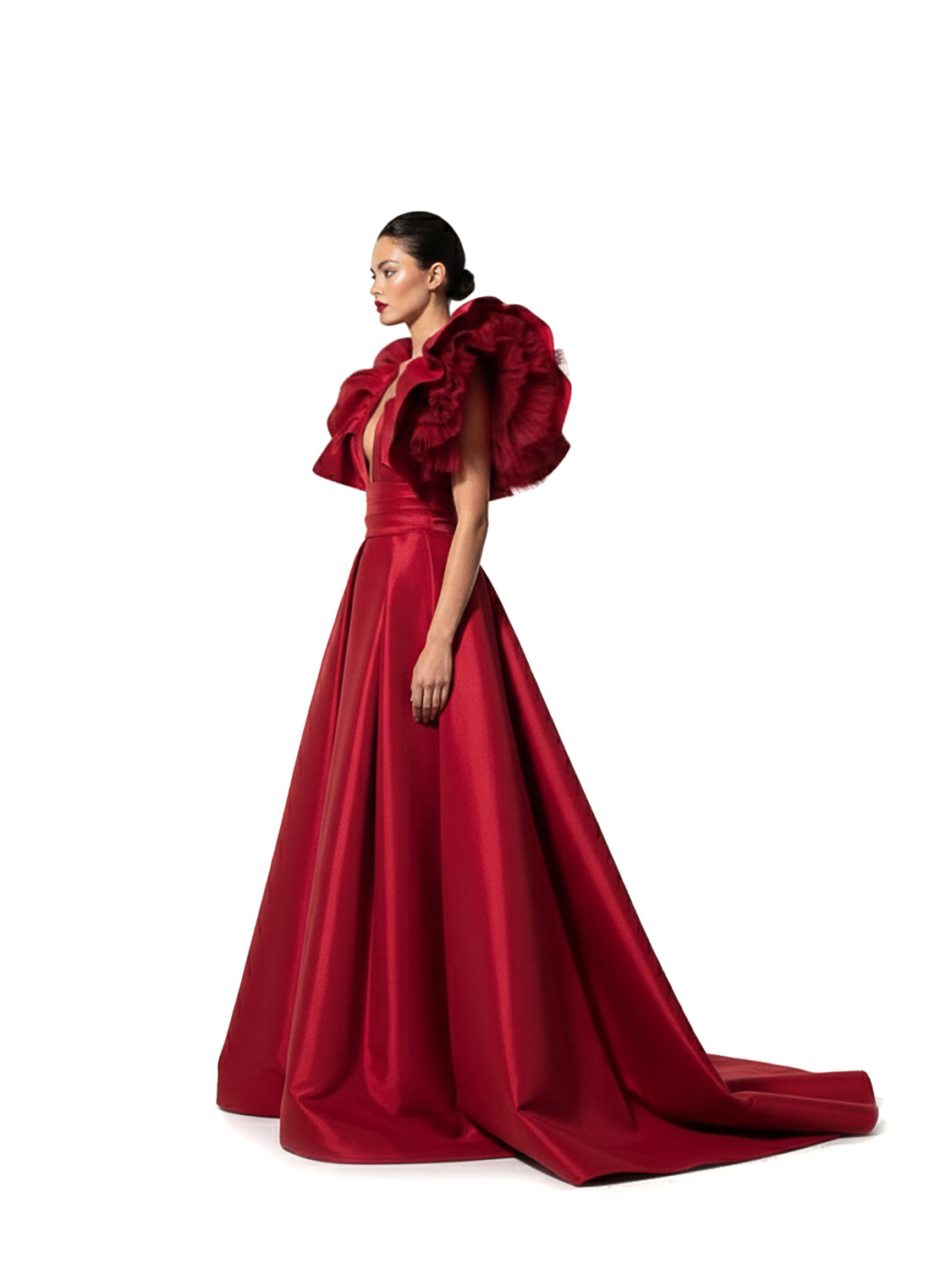 Katrina Red Carpet Style Couture Gown Set