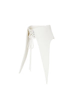 Large Removable Pointy Collar with Lacing
