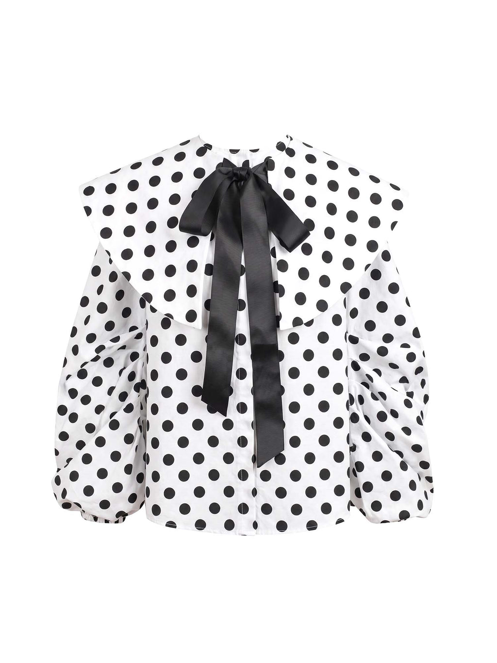 The Colette Polka Dot Detachable Collar