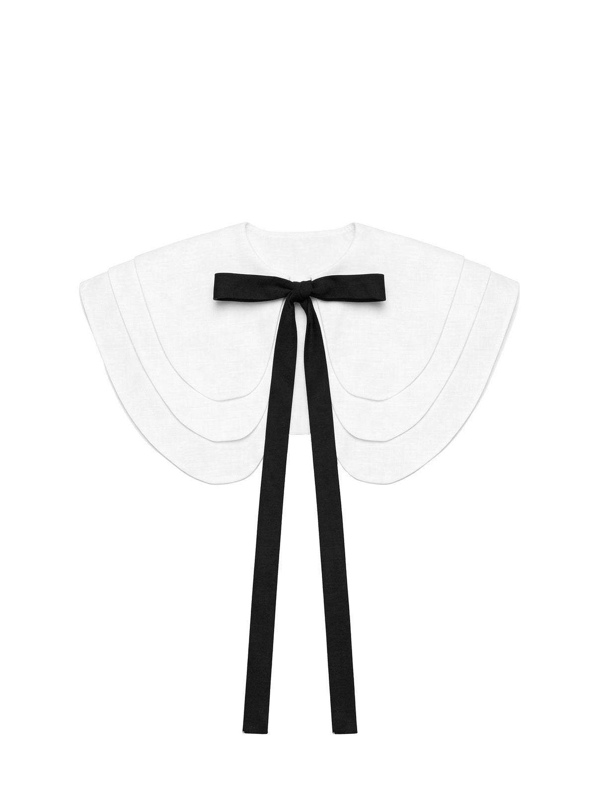 Round Collared Large Detachable 3 Layers Round Collar – Mologoko Couture