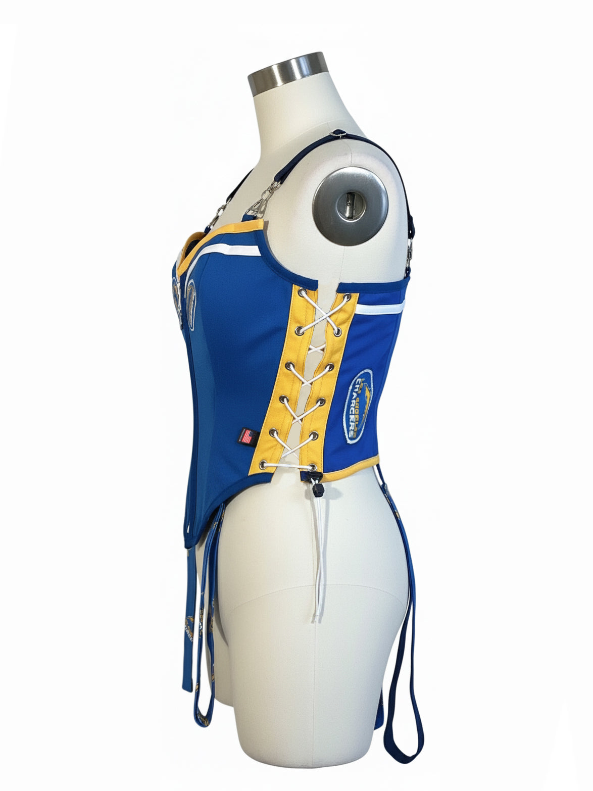 Los Angeles Charges Football Team Corset Top