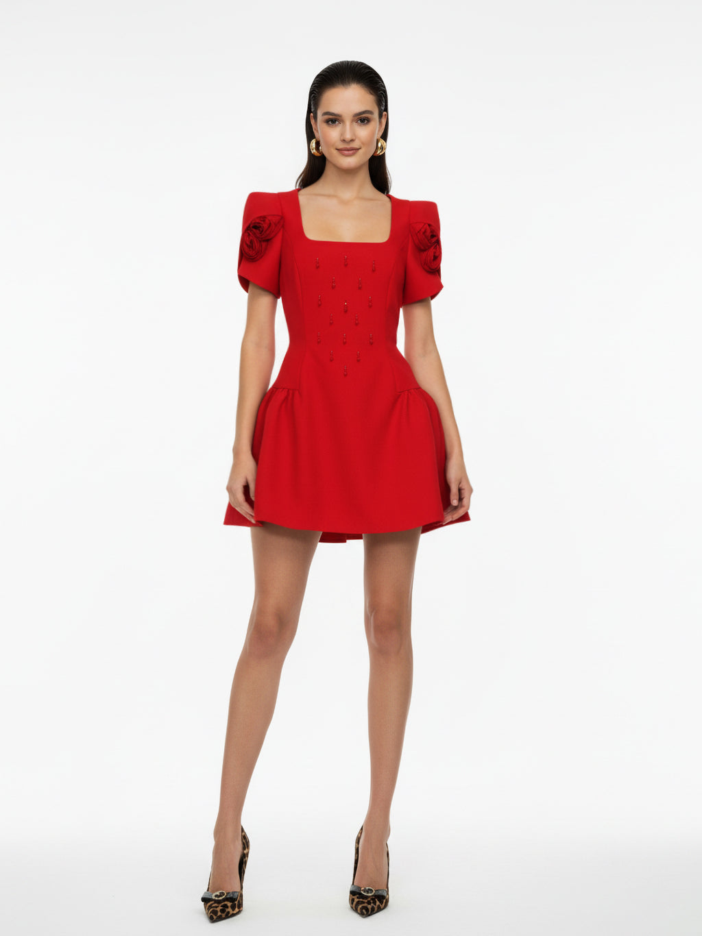 Masha Micro Dress with Sleeves