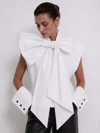 Matilda Base Strong Shoulder Sleeveless Shirt