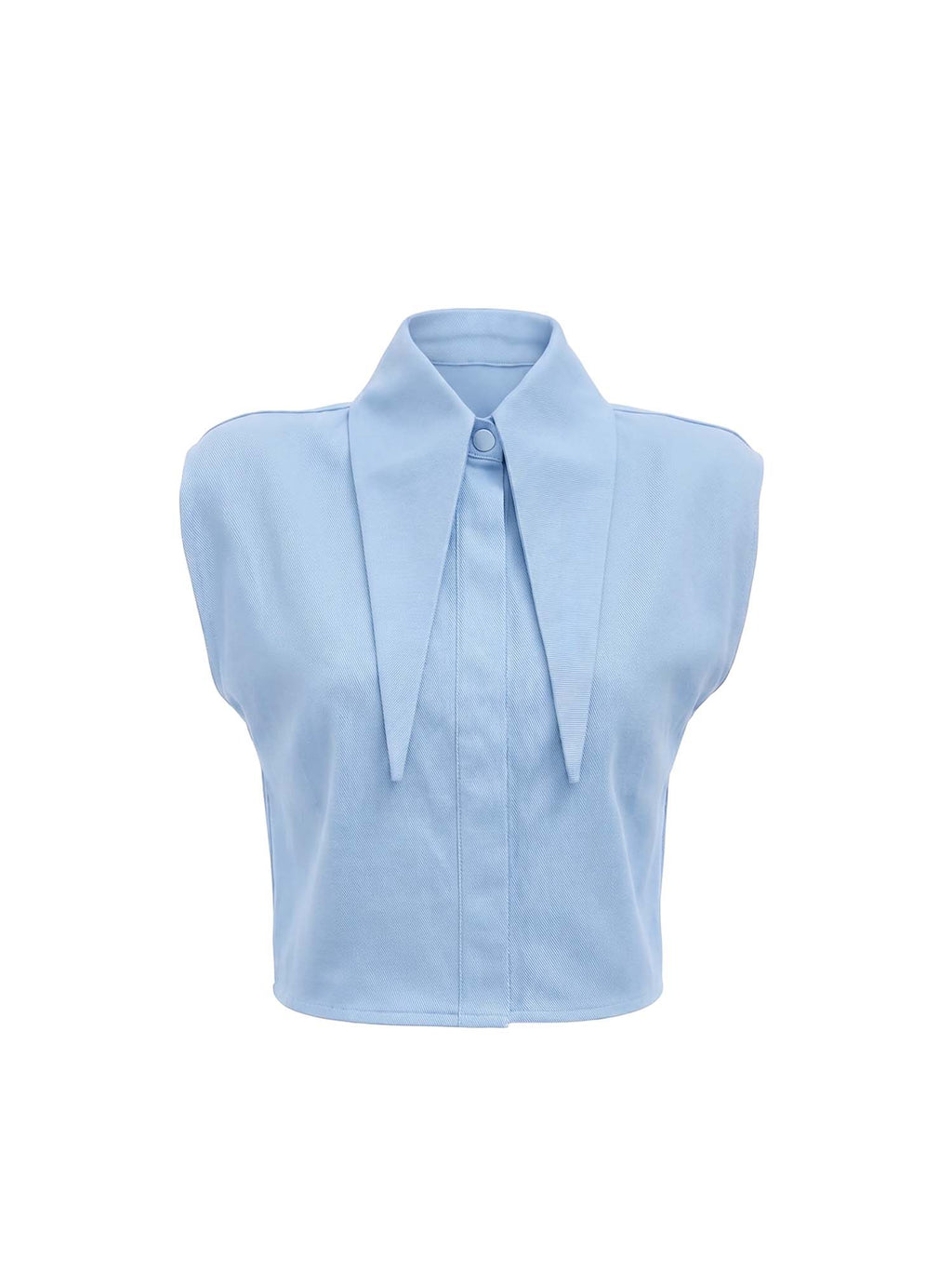 Matilda 12" Long Collar Base Crop Top