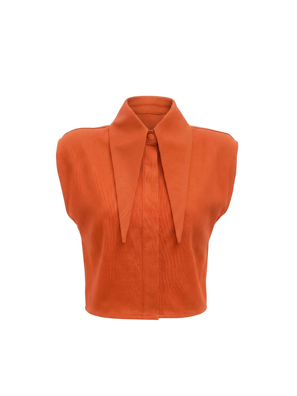 Matilda 12" Long Collar Base Crop Top
