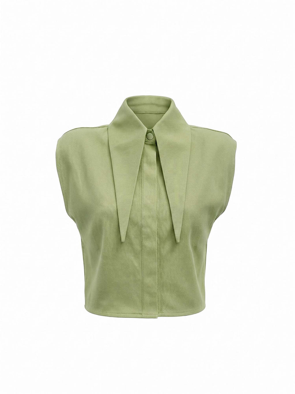 Matilda 12" Long Collar Base Crop Top