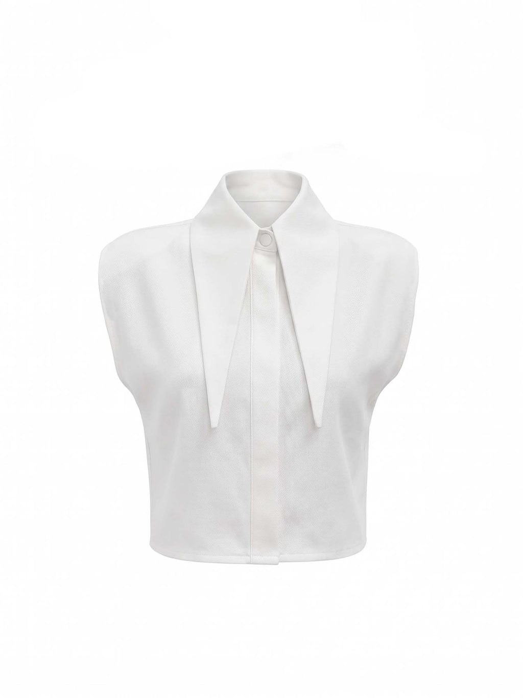 Matilda 12" Long Collar Base Crop Top
