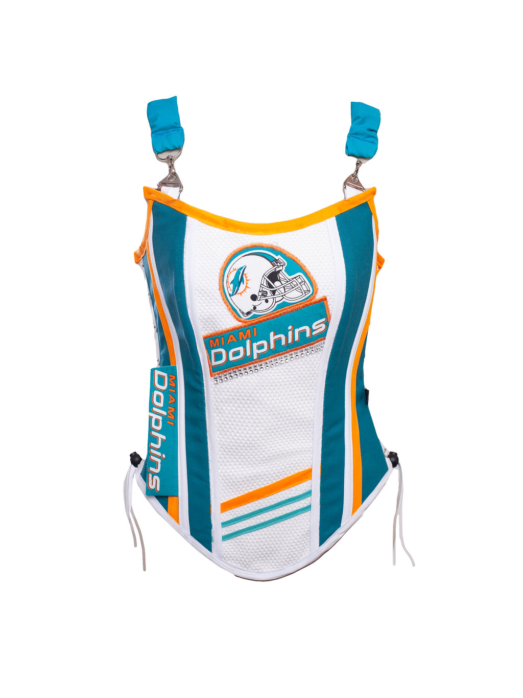 Miami Dauphins Football Team Corset Top
