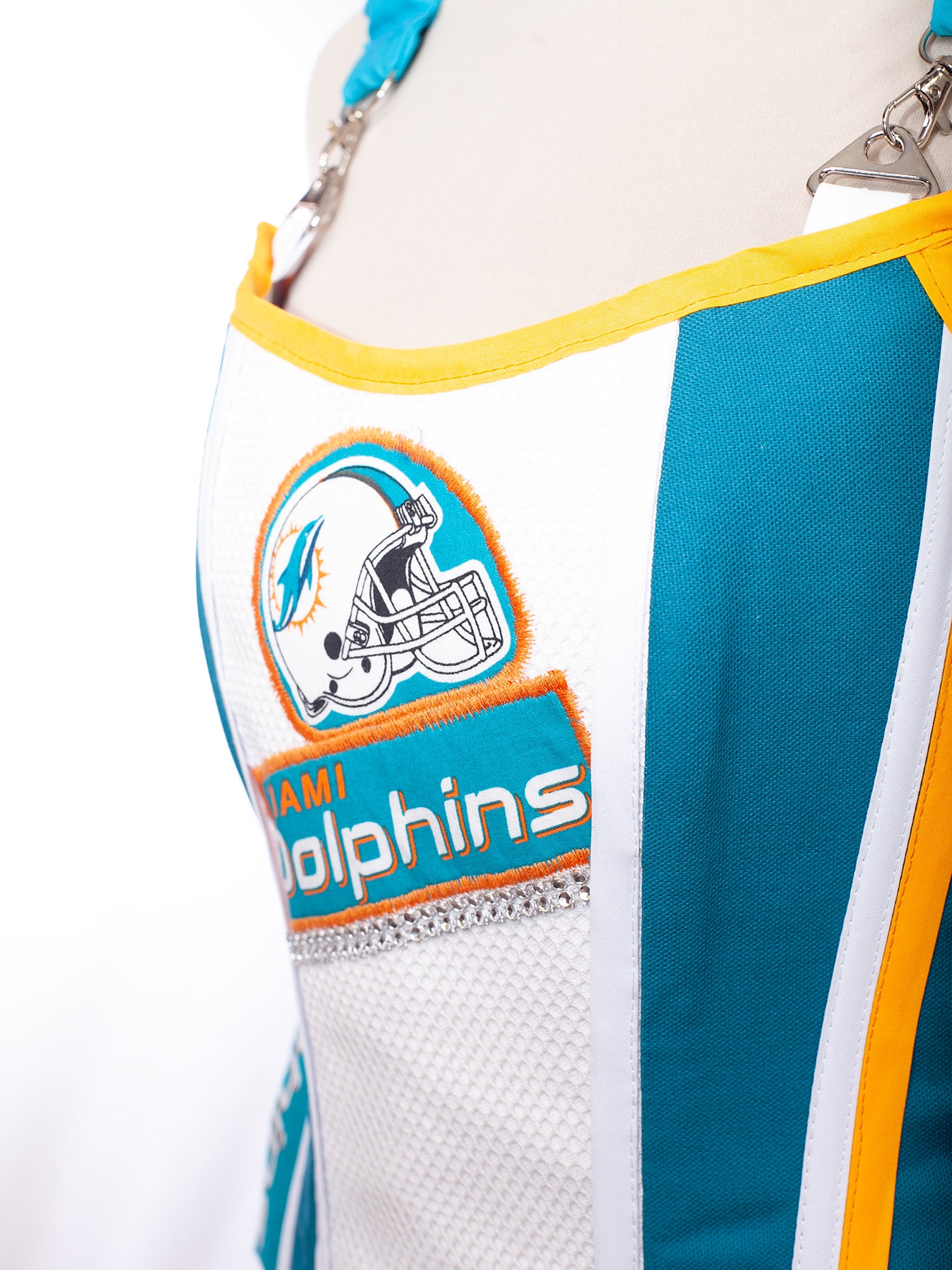 Miami Dauphins Football Team Corset Top