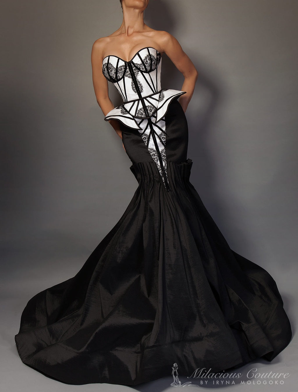 Chapel Window Ball Gown Skirt - Mologoko Couture