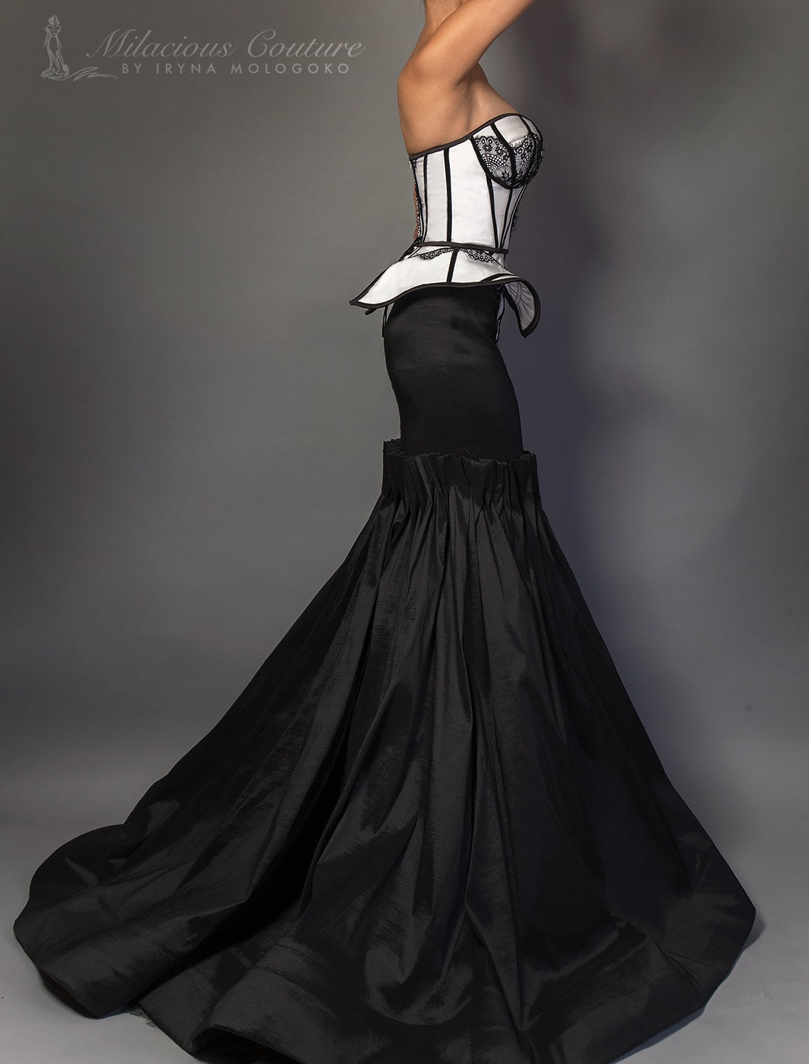 Chapel Window Ball Gown Skirt - Mologoko Couture