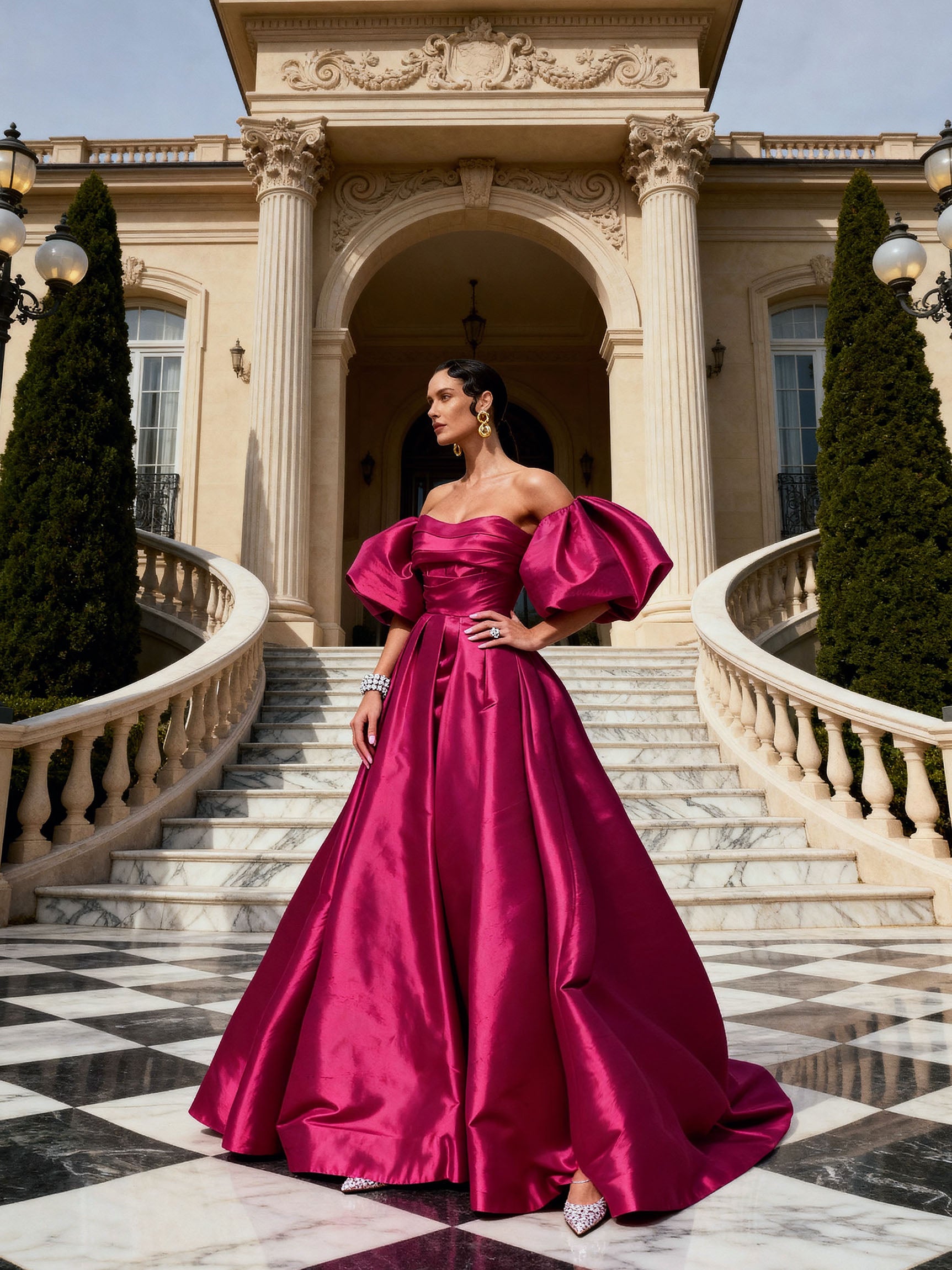 DIANA Ball Gown 3 PART ASSEMBLY