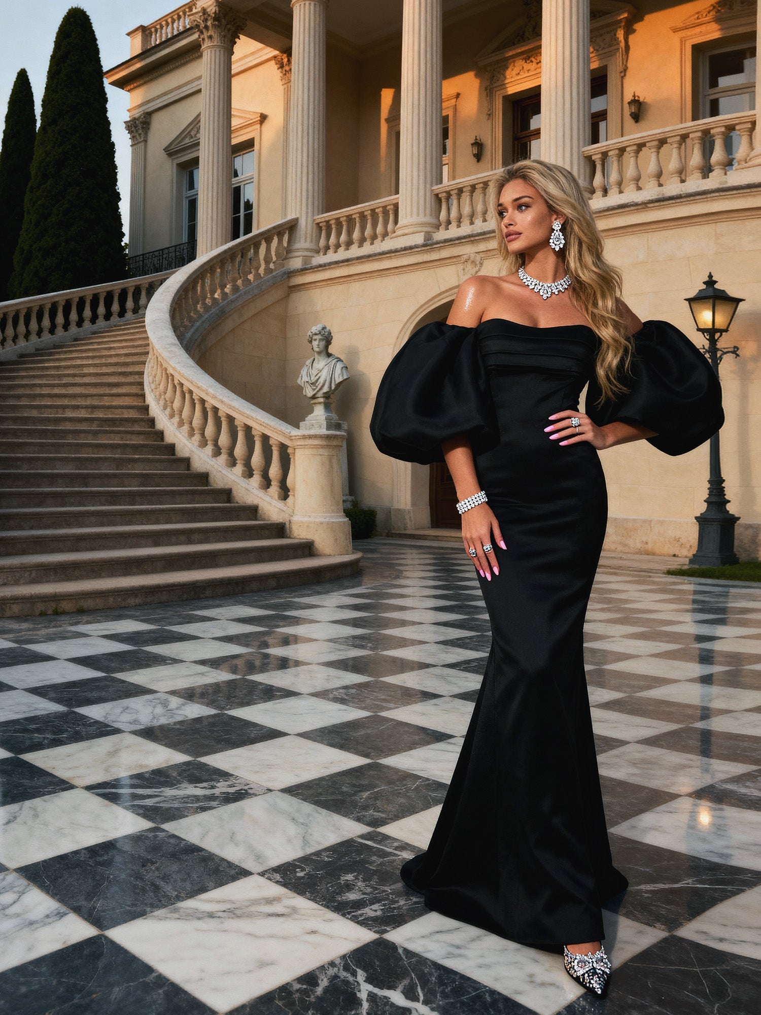 DIANA Formal Gown 2 PART ASSEMBLY