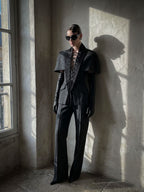 The Cathedral 22" Long Lace-Up Collar