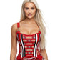 San Francisco 49-ers Football Team Corset Bustier Top