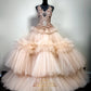 Mira Bridal Large Tulle Two Tiers Ball Gown Skirt - Mologoko Couture