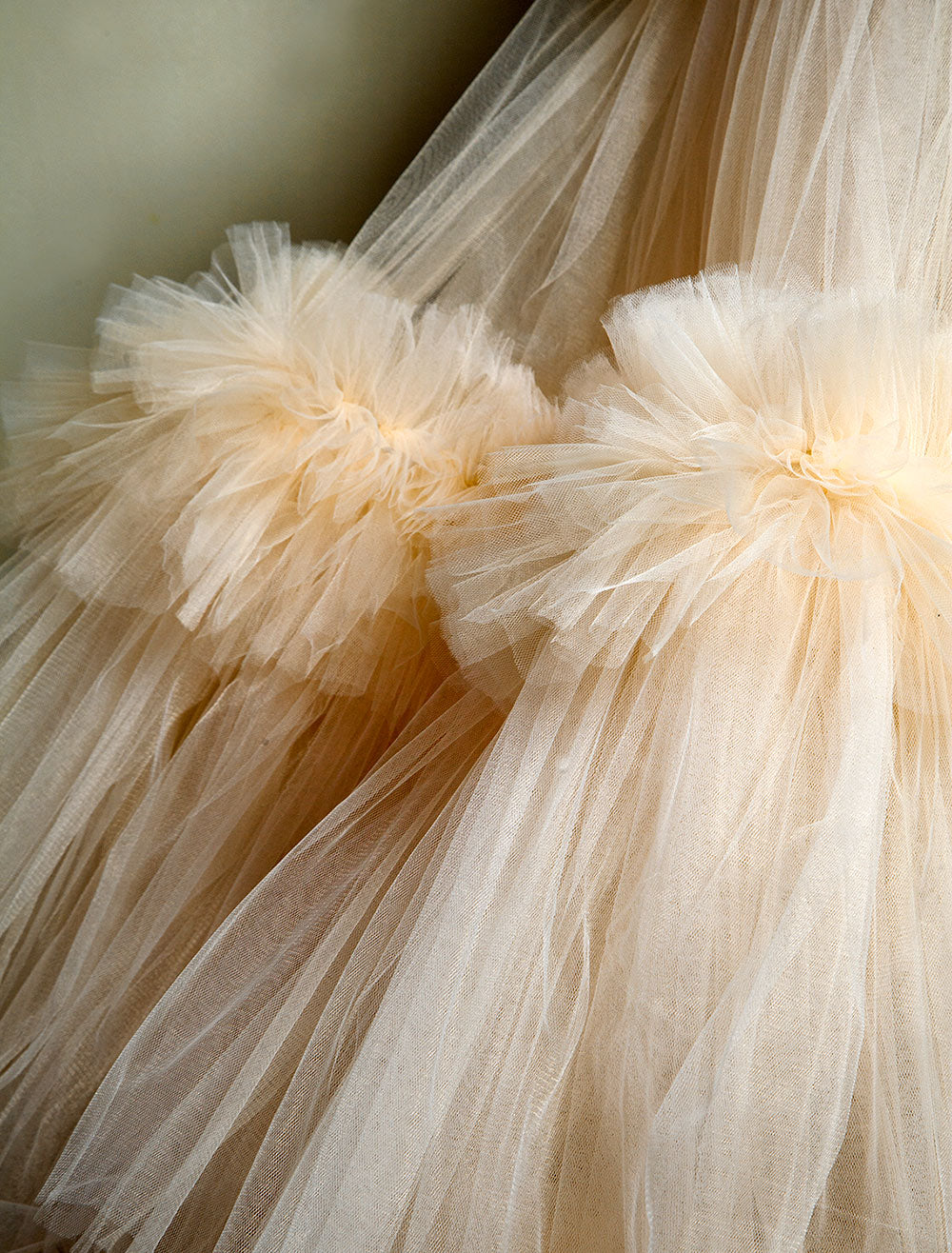 Mira Bridal Large Tulle Two Tiers Ball Gown Skirt - Mologoko Couture