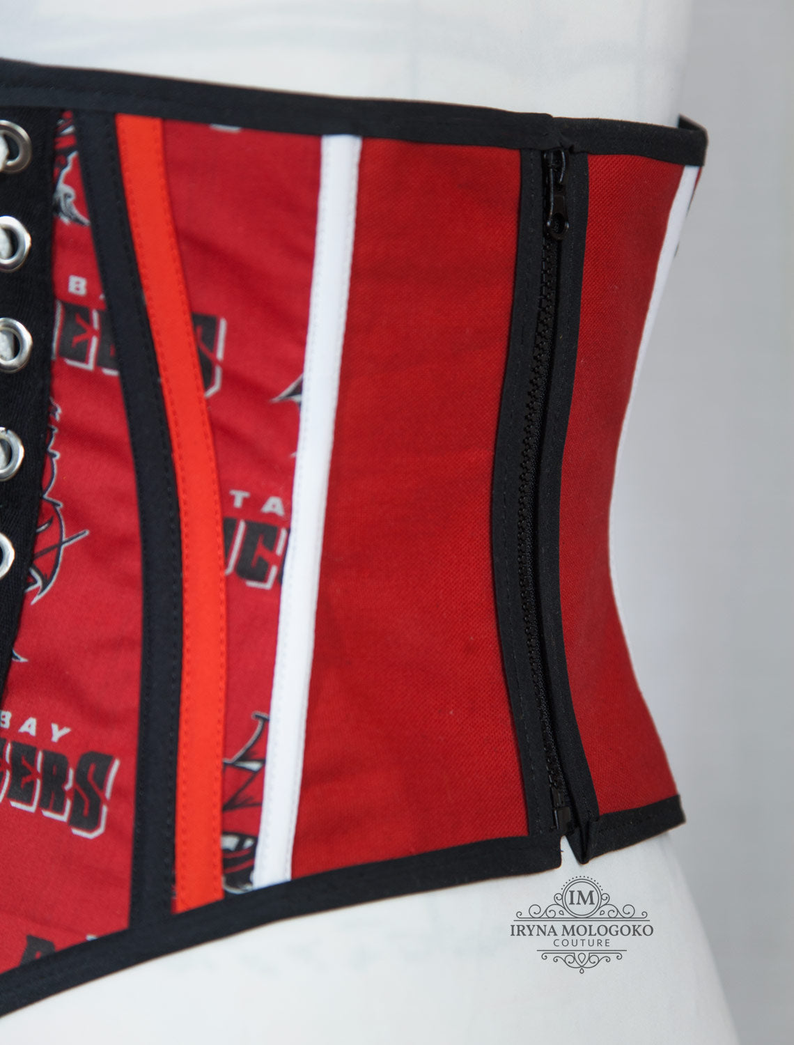 Tampa Bay Buccaneers Football Team Corset Bustier Top