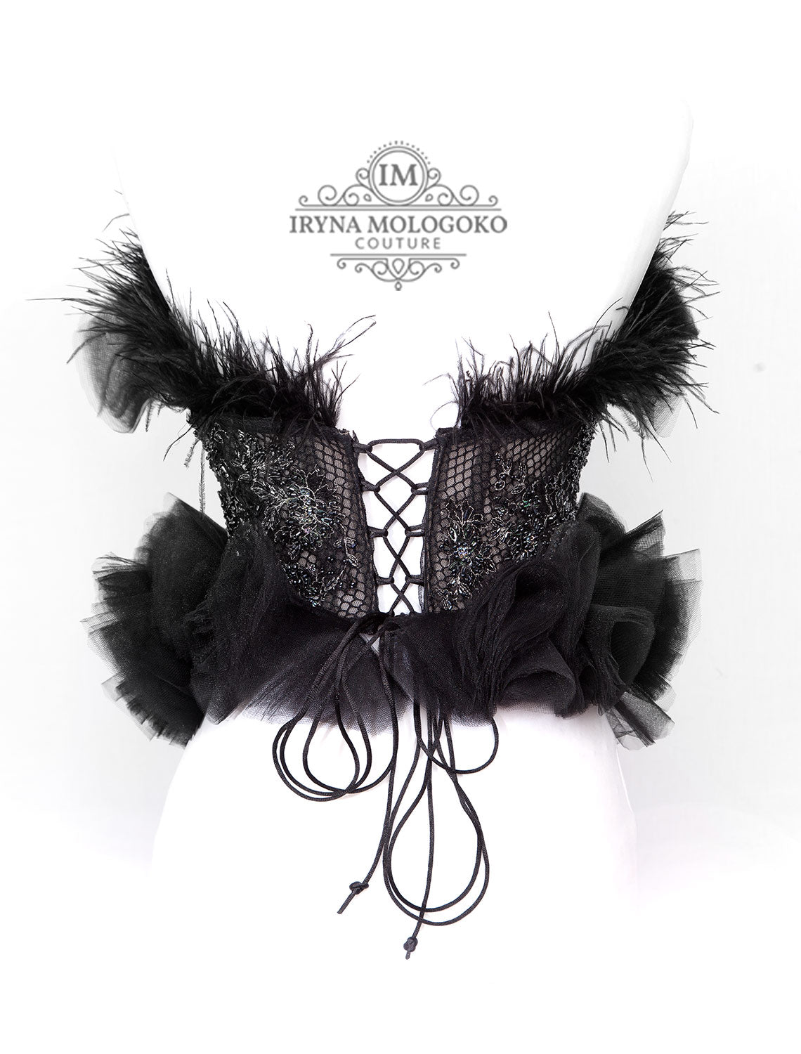 Black Swan Red Carpet Style Goth Gown Set – Mologoko Couture