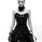 Black Tulle Flower Choker - Mologoko Couture
