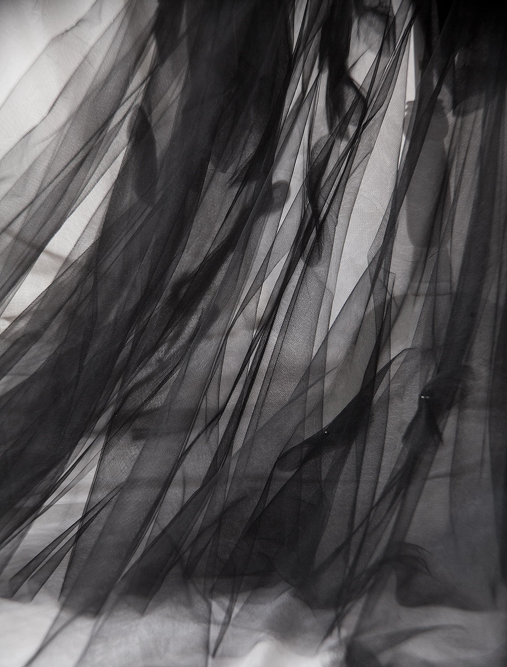 Syrena Tulle Wave High-Low Tulle Skirt - Mologoko Couture