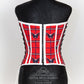 Washington Capitals Hockey Team Corset Bustier Top - Mologoko Couture