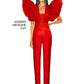 Kate Jumpsuit - Red / XS / Daring Neckline