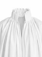 The Ethereal Plissé Poet Maxi Dress