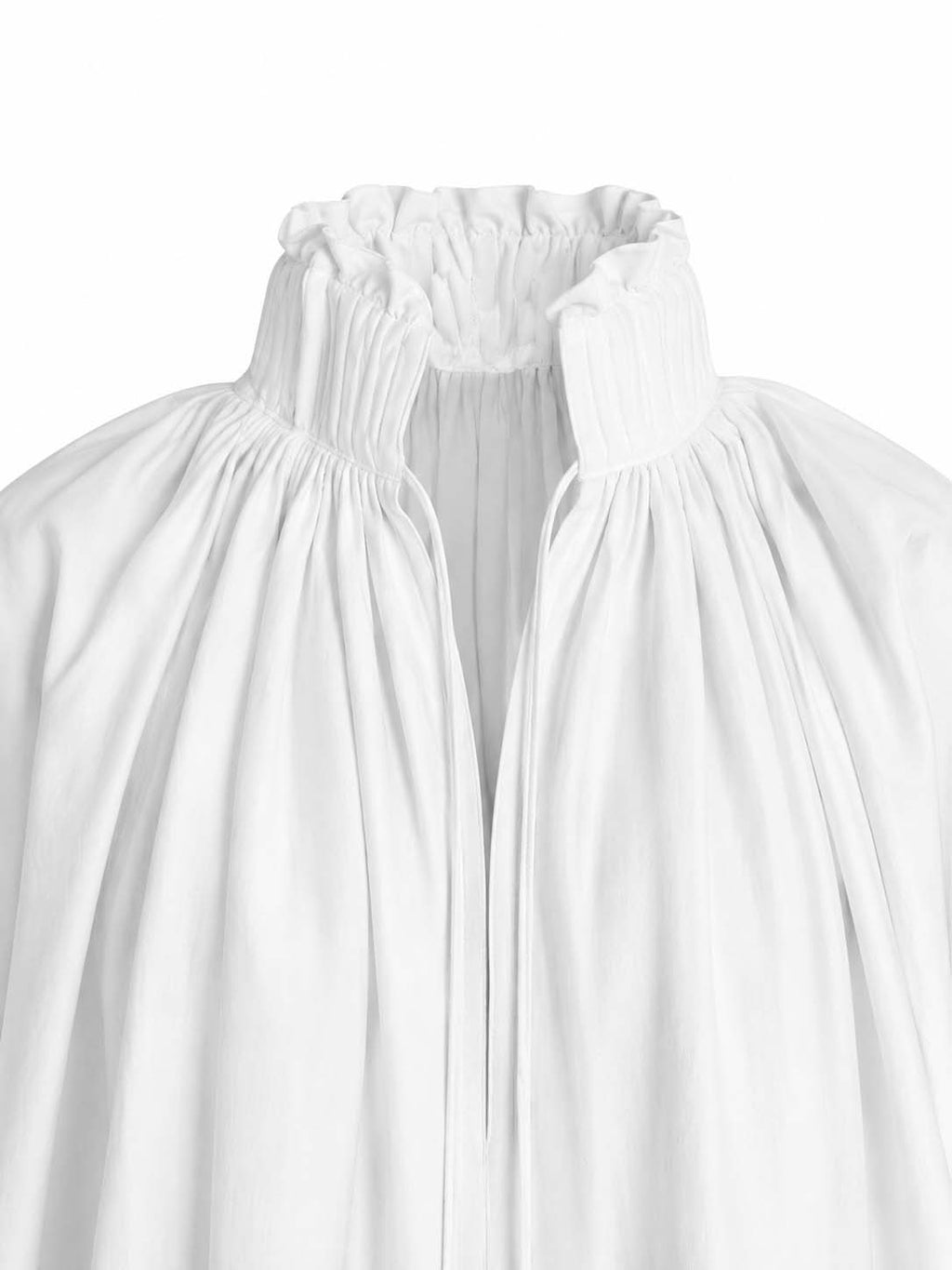 The Ethereal Plissé Poet Blouse