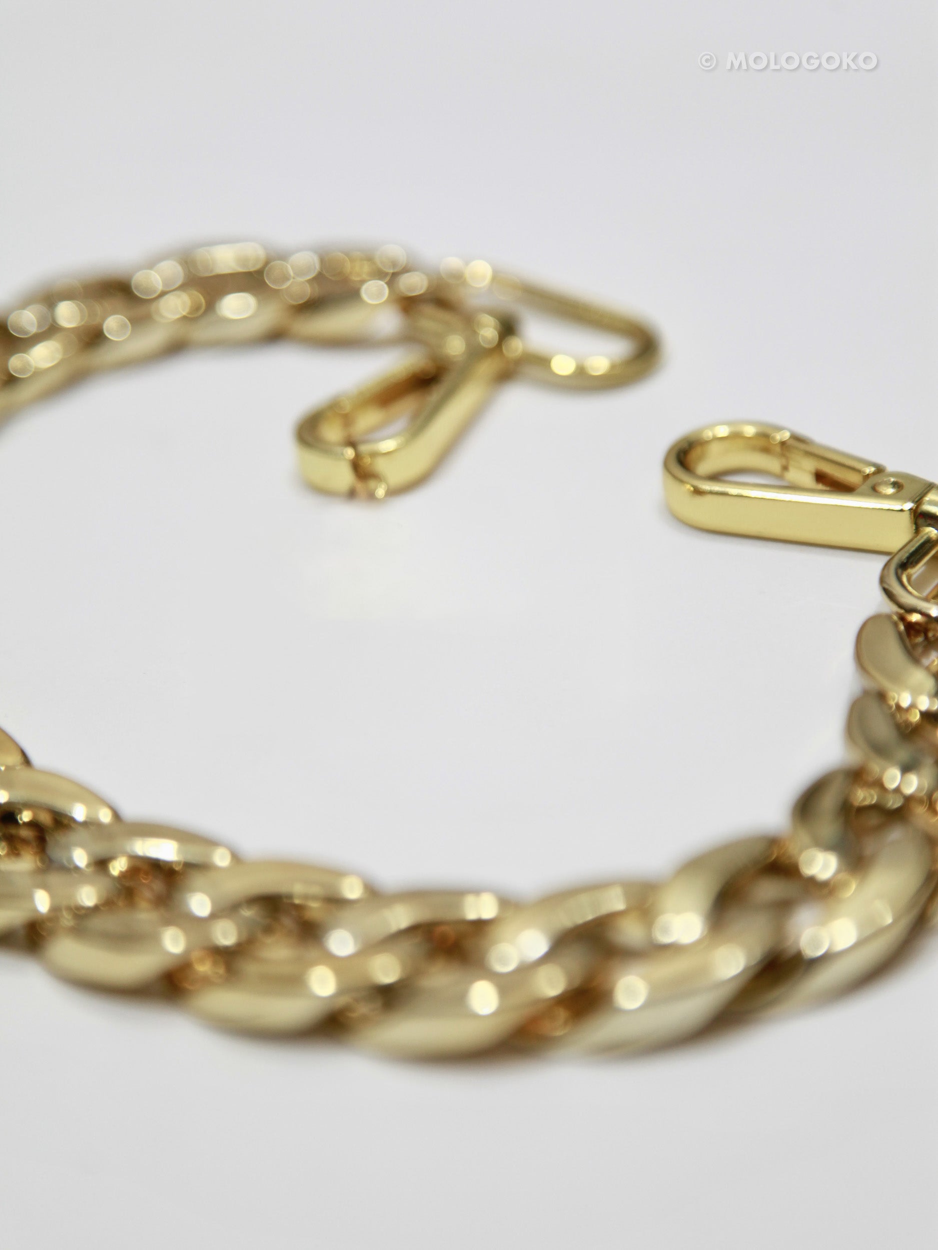 Chunky Personalized Monogram Initial Necklace Transformer