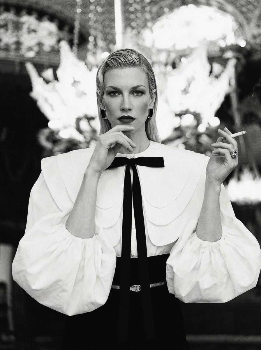 Large Detachable 3 Layers Round Collar