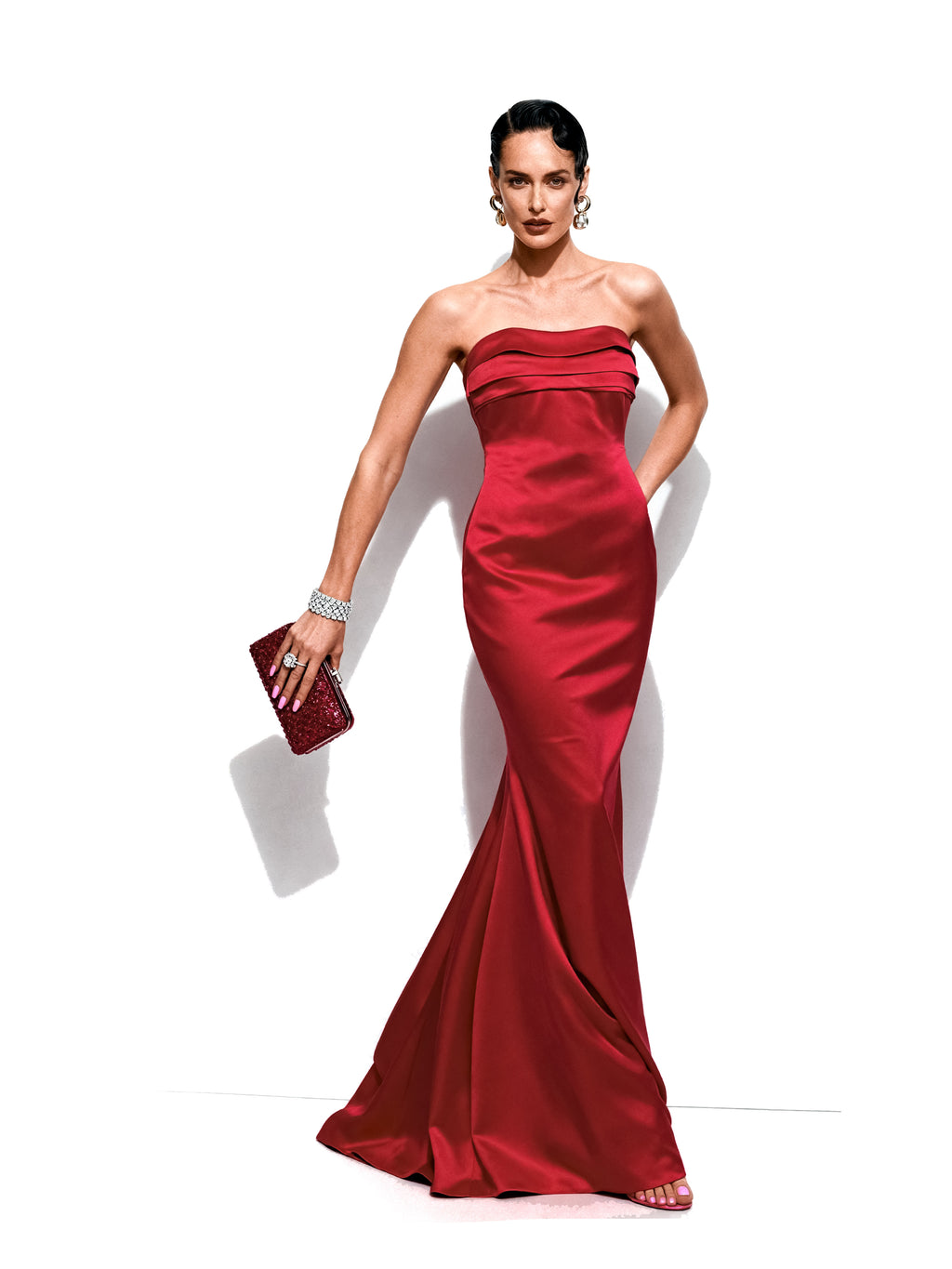 Base Corseted Mermaid Tail Gown