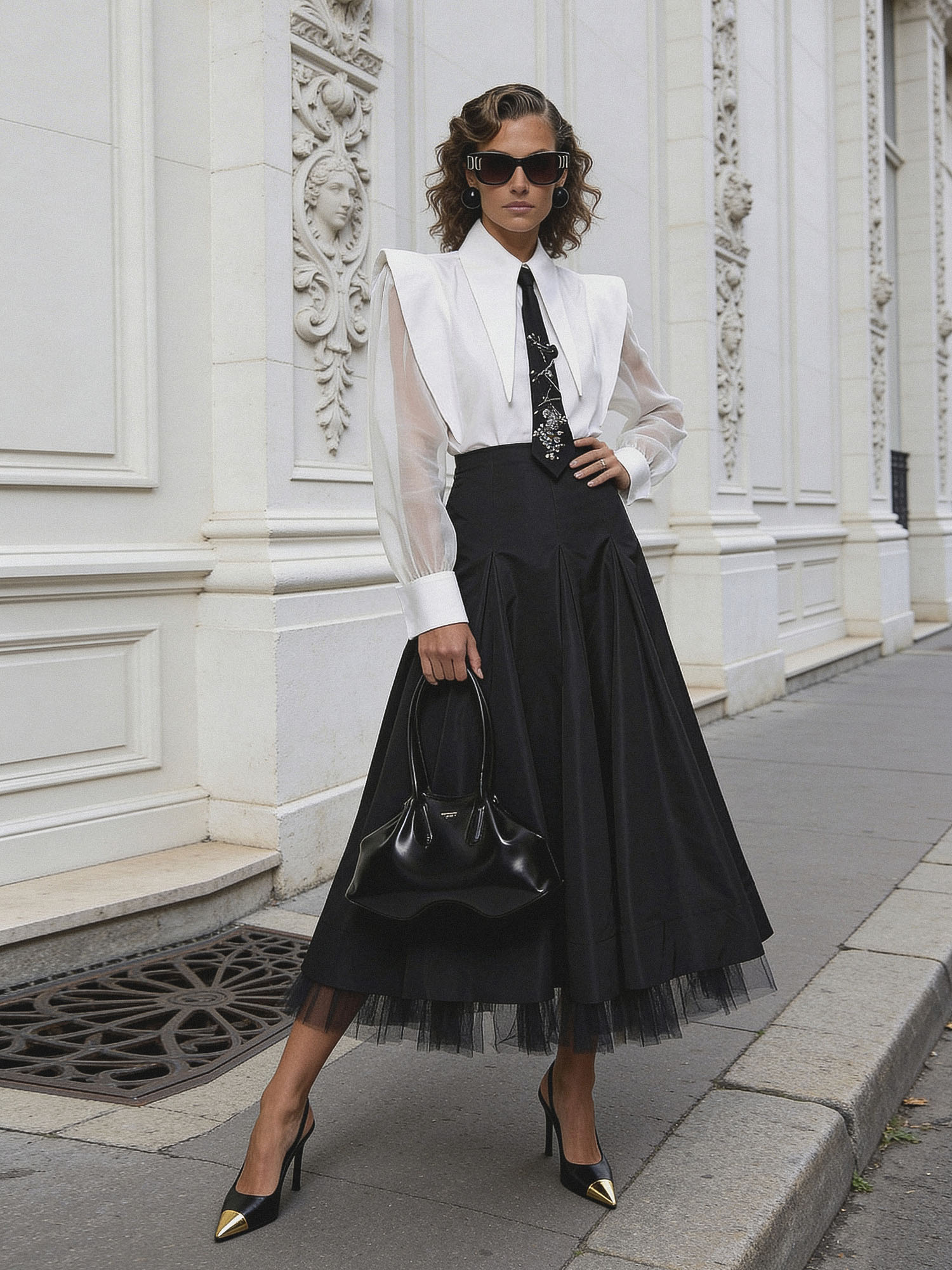 Valentine Full Skirt with Petticoat