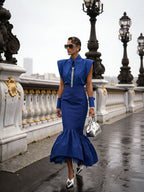 Pam Cotton Tea Length Skirt