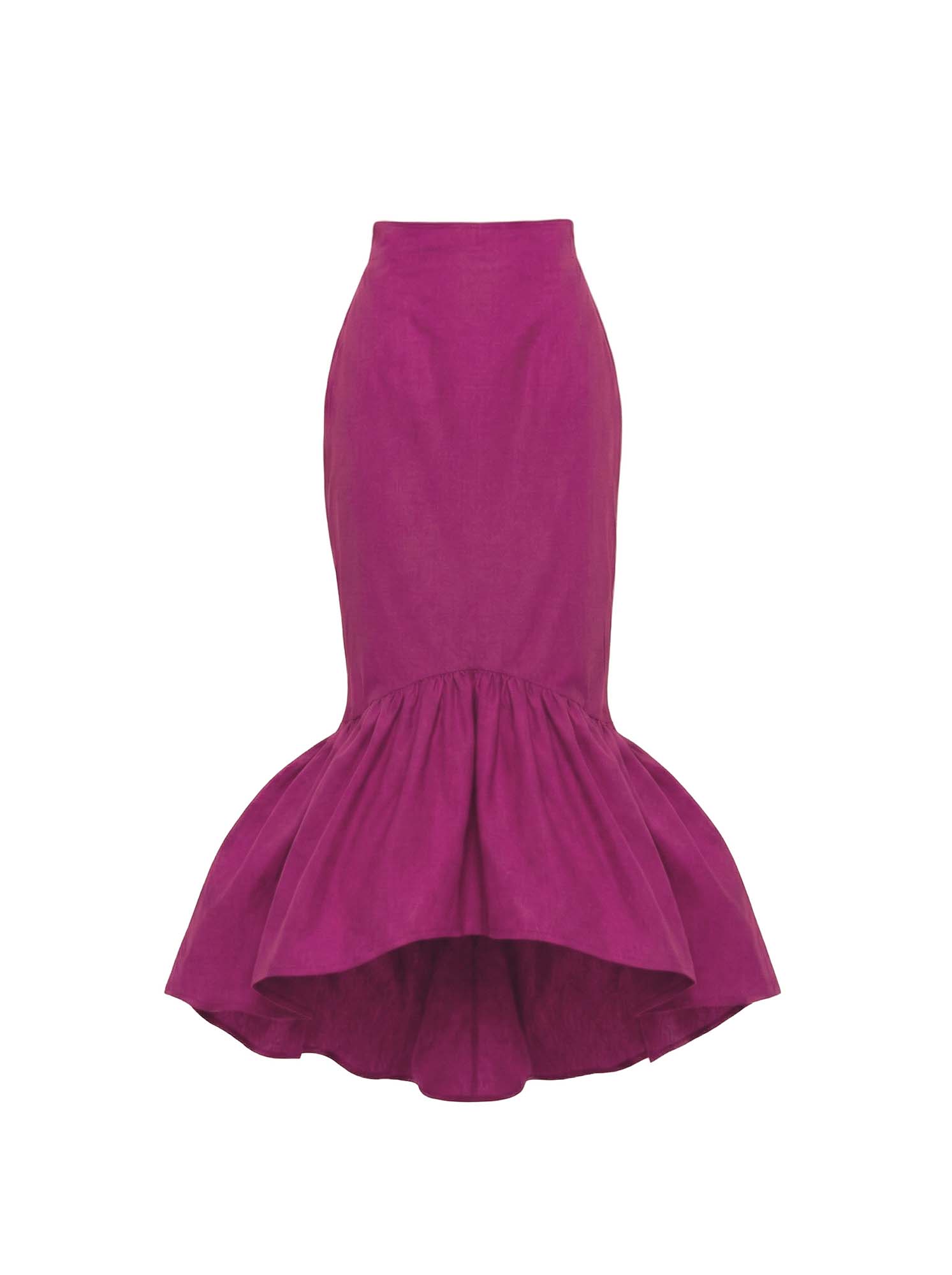 Pam Cotton Tea Length Skirt