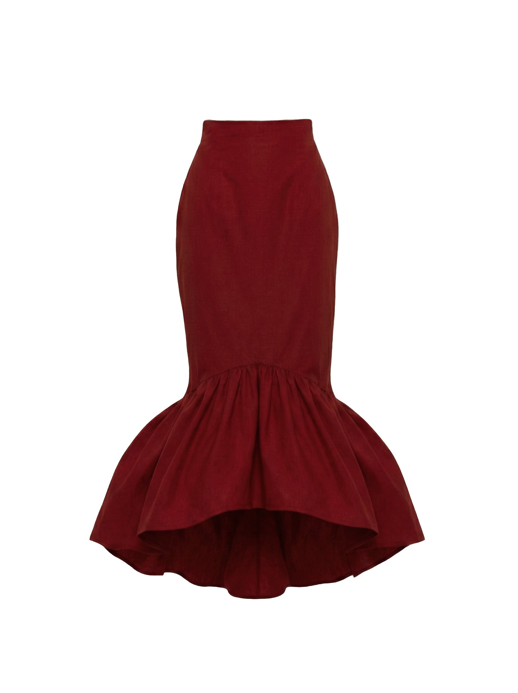 Pam Cotton Tea Length Skirt